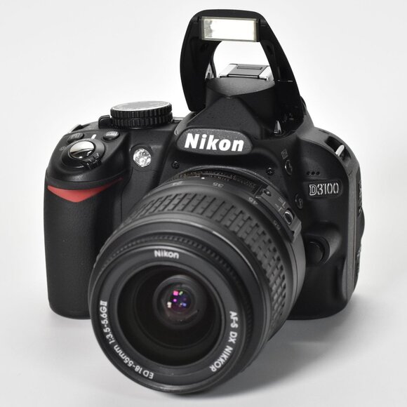 Nikon D3100 Digital SLR Camera 14.2MP 18-55mm Lens HD Video 935 Clicks 32GB SD - Picture 2 of 16